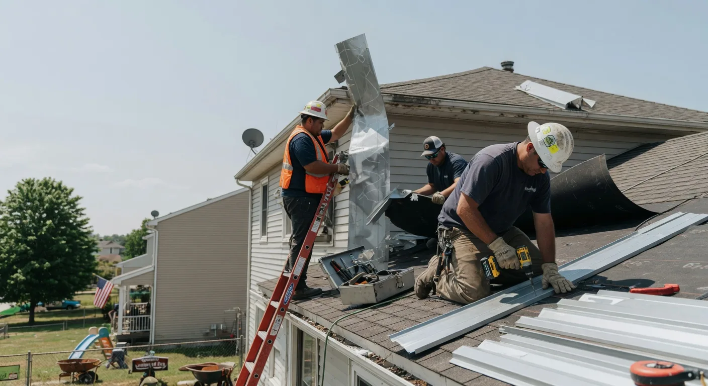 Metal Roof Repair in Log Lane Village, CO
